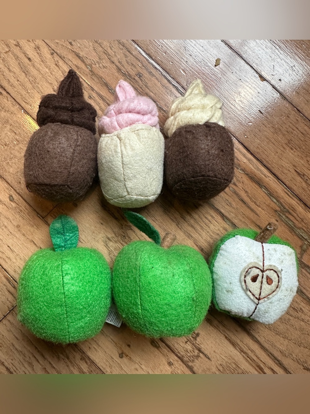 6-piece Felt Play Food Collection